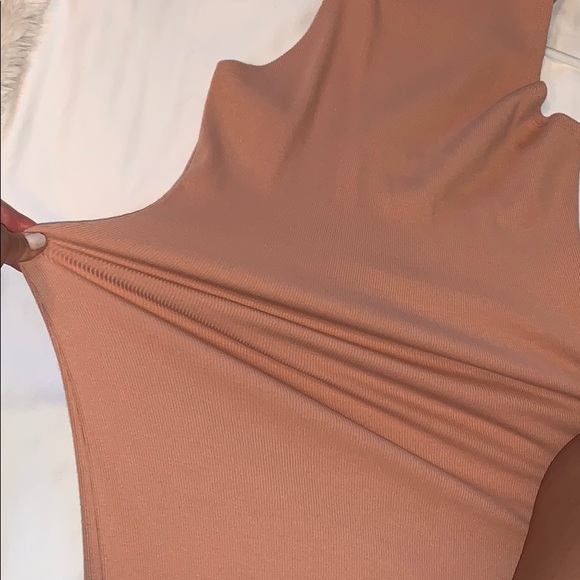 Forever 21 // NWOT bodycon dress dusty pink - Picture 6 of 6